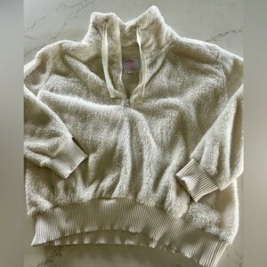 Members Mark White ‘Cozy Sherpa’ - Women’s Medium